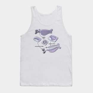 Anomalocaris Fossils Tank Top